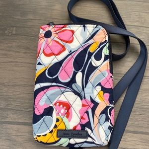 Vera Bradley crossbody phone bag